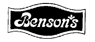 BENSON'S