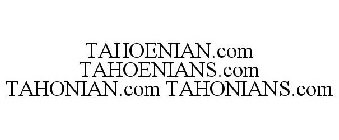 TAHOENIAN.COM TAHOENIANS.COM TAHONIAN.COM TAHONIANS.COM