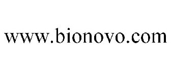 WWW.BIONOVO.COM