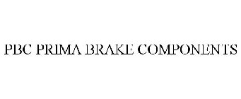 PBC PRIMA BRAKE COMPONENTS
