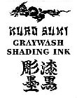 KURO SUMI GRAYWASH SHADING INK