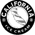 CALIFORNIA ICE CREAM