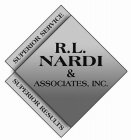 R.L. NARDI & ASSOCIATES, INC. SUPERIOR SERVICE SUPERIOR RESULTS