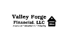 VALLEY FORGE FINANCIAL, LLC INSURANCE * INVESTMENTS * INTEGRITY