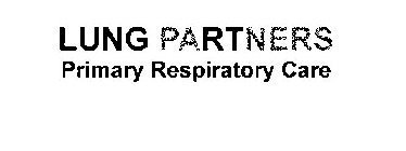 LUNG PARTNERS PRIMARY RESPIRATORY CARE
