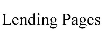 LENDING PAGES