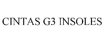 CINTAS G3 INSOLES