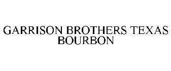 GARRISON BROTHERS TEXAS BOURBON