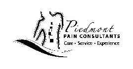 PIEDMONT PAIN CONSULTANTS CARE · SERVICE · EXPERIENCE