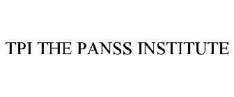 TPI THE PANSS INSTITUTE