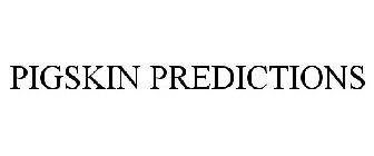 PIGSKIN PREDICTIONS