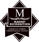 M MAGNET RECOGNITION AMERICAN NURSES CREDENTIALING CENTER