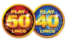 PLAY 50 LINES PLAY 40 LINES