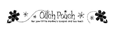 OUCH POUCH FOR YOUR LITTLE MONKEY'S SCRAPES AND BOO BOO'S