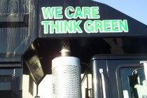 WE CARE THINK GREEN