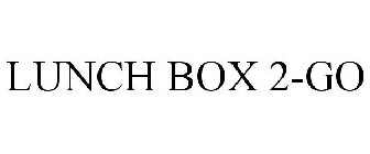 LUNCH BOX 2-GO