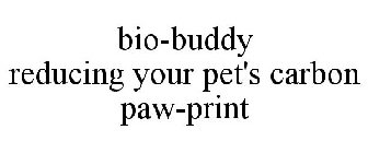 BIO-BUDDY REDUCING YOUR PET'S CARBON PAW-PRINT