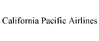 CALIFORNIA PACIFIC AIRLINES