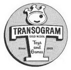 TRANSOGRAM GOLD MEDAL TOYS AND GAMES SINCE 1915