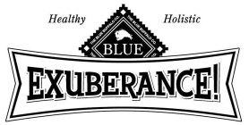 THE BLUE BUFFALO CO. BLUE EXUBERANCE HEALTHY HOLISTIC