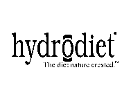 HYDRODIET THE DIET NATURE CREATED.