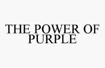 THE POWER OF PURPLE