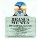 BRANCA F.LLI BRANCA MILANO CASA FONDATA NEL 1845 BRANCA MENTA FRATELLI BRANCA -DISTILLERIE MILANO - VIA BRILETTO - VICINO ALLA CHIESA DI S.  TOMASO