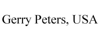 GERRY PETERS, USA