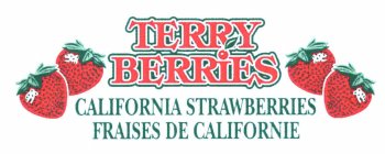 TERRY BERRIES CALIFORNIA STRAWBERRIES FRAISES DE CALIFORNIE