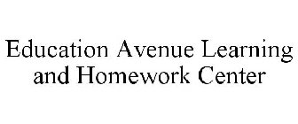 EDUCATION AVENUE LEARNING AND HOMEWORK CENTER