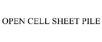 OPEN CELL SHEET PILE
