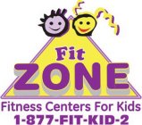 FIT ZONE FITNESS CENTERS FOR KIDS 1-877-FIT-KID-2