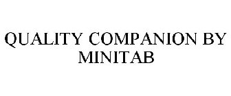 COMPANION BY MINITAB