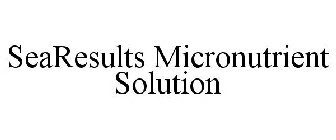 SEARESULTS MICRONUTRIENT SOLUTION