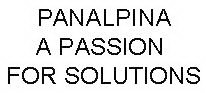PANALPINA A PASSION FOR SOLUTIONS