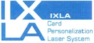 IXLA CARD PERSONALIZATION LASER SYSTEM