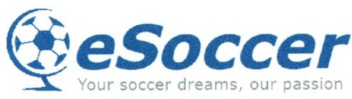 ESOCCER YOUR SOCCER DREAMS, OUR PASSION