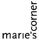 MARIE'S CORNER