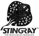 STINGRAY TAKE THE STING OUT OF THE SUNS RAYS
