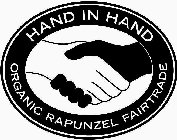 HAND IN HAND ORGANIC RAPUNZEL FAIRTRADE
