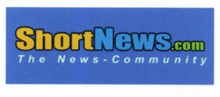 SHORTNEWS.COM THE NEWS-COMMUNITY