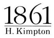 1861 H. KIMPTON
