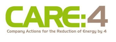 CARE:4 COMPANY ACTIONS FOR THE REDUCTION OF ENERGY BY 4