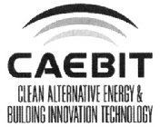 CAEBIT CLEAN ALTERNATIVE ENERGY & BUILDING INNOVATION TECHNOLOGY