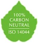 100% CARBON NEUTRAL ISO 14044