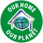 OUR HOME OUR PLANET