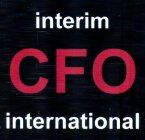 INTERIM CFO INTERNATIONAL