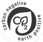 CO 2 CARBON NEGATIVE EARTH POSITIVE