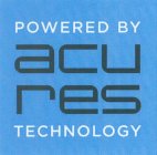 ACU RES POWERED BY TECHNOLOGY