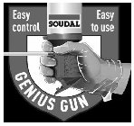 GENIUS GUN SOUDAL EASY CONTROL EASY TO USESE